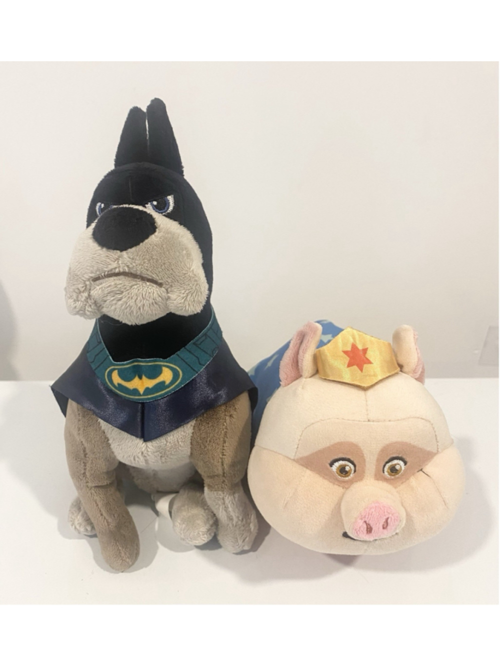 DC League of Super-Pets Plush Lot Ace Bat-Hound PB Pig Batman Wonder Woman